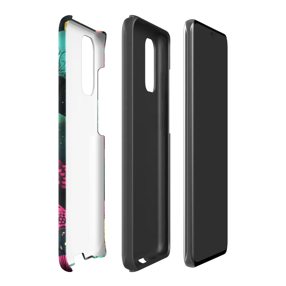 Whimsical Journey through Colorful Lands | Phone Case |  S20 Plus | Tough Case | Matte