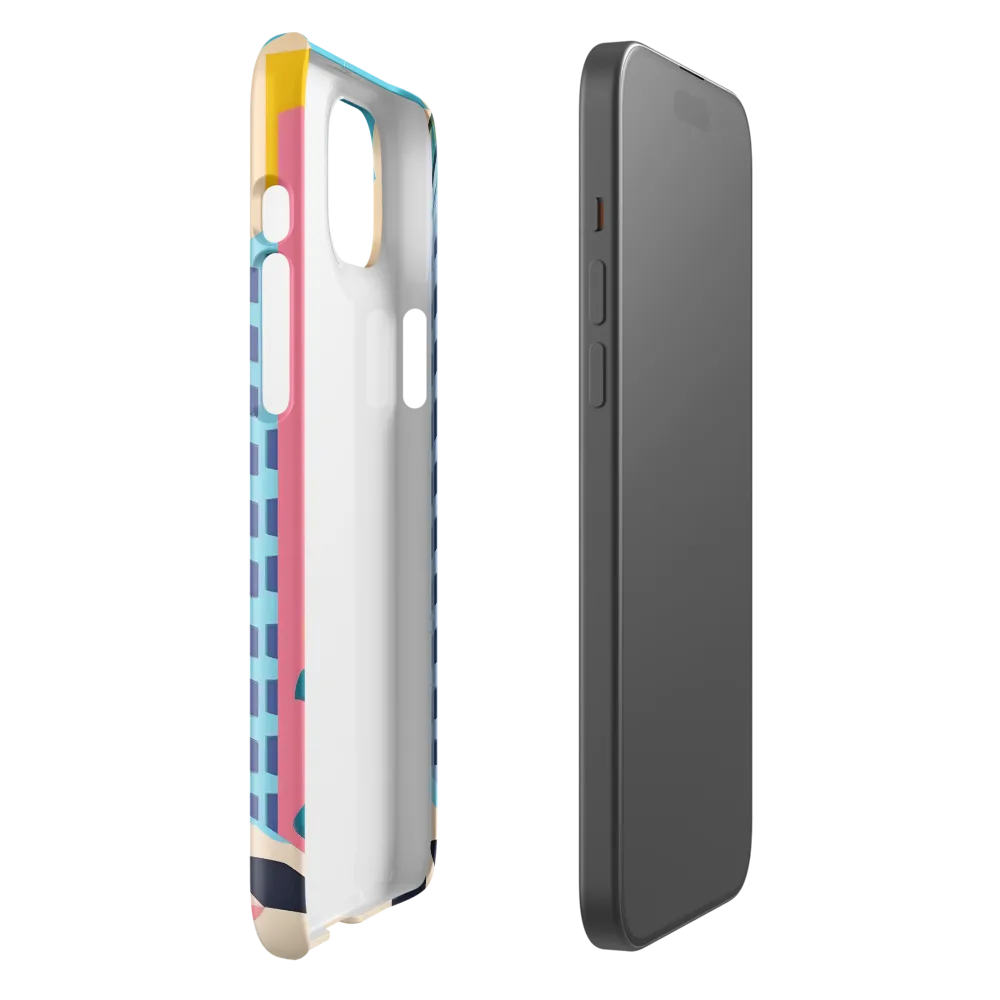 Vibrant Urban Dreamscape | Phone Case |  15 Plus | Snap Case | Glossy