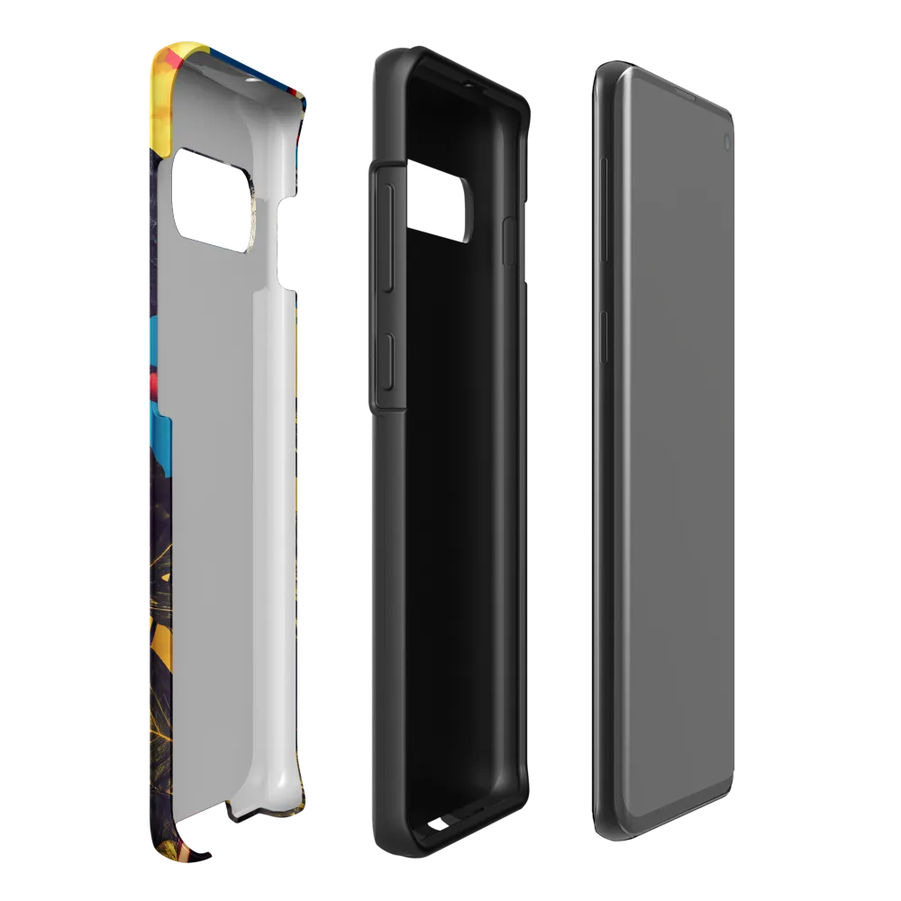 Elephant Dreams in Vibrant Colors | Phone Case |  S10 Plus | Tough Case | Matte