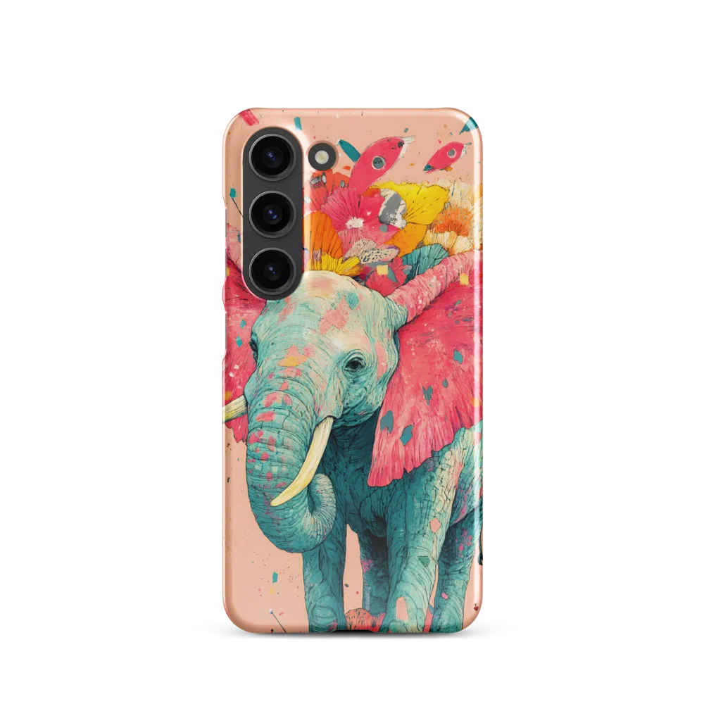 Whimsical Elegance: The Floral Elephant