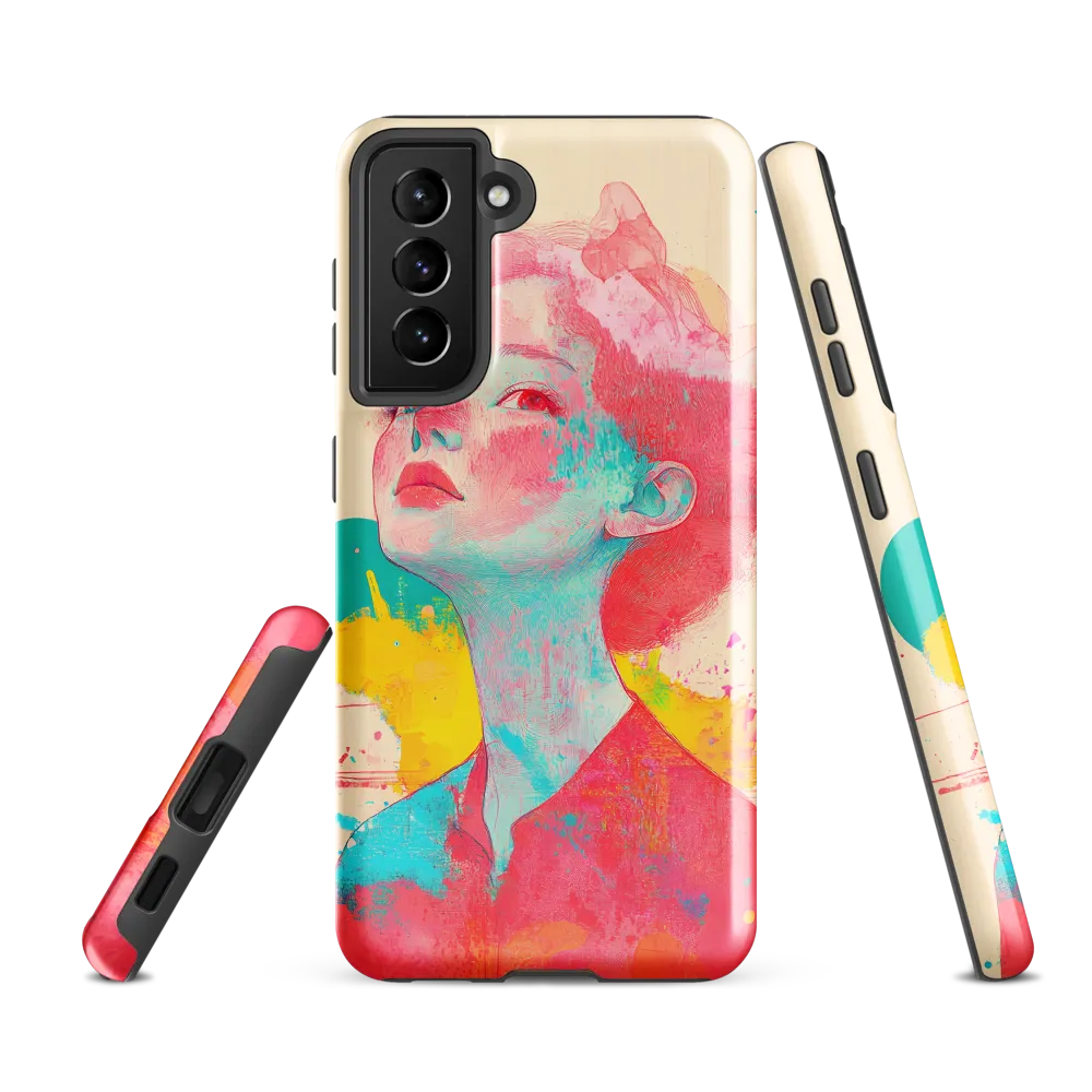 Contemplative Dream | Phone Case |  S21 FE | Tough Case | Glossy