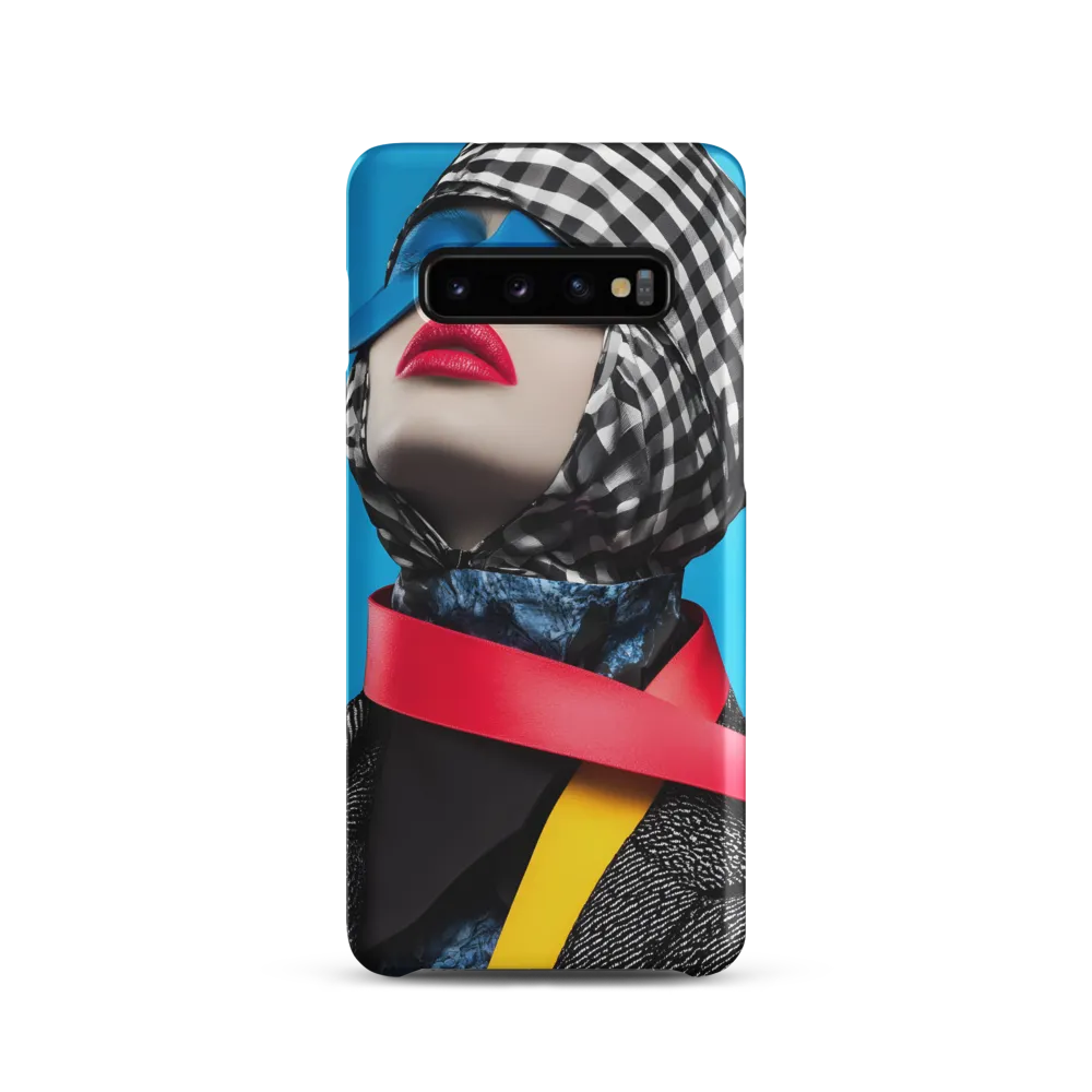 Striking Elegance in Modern Fashion | Phone Case |  S10 | Snap Case | Matte