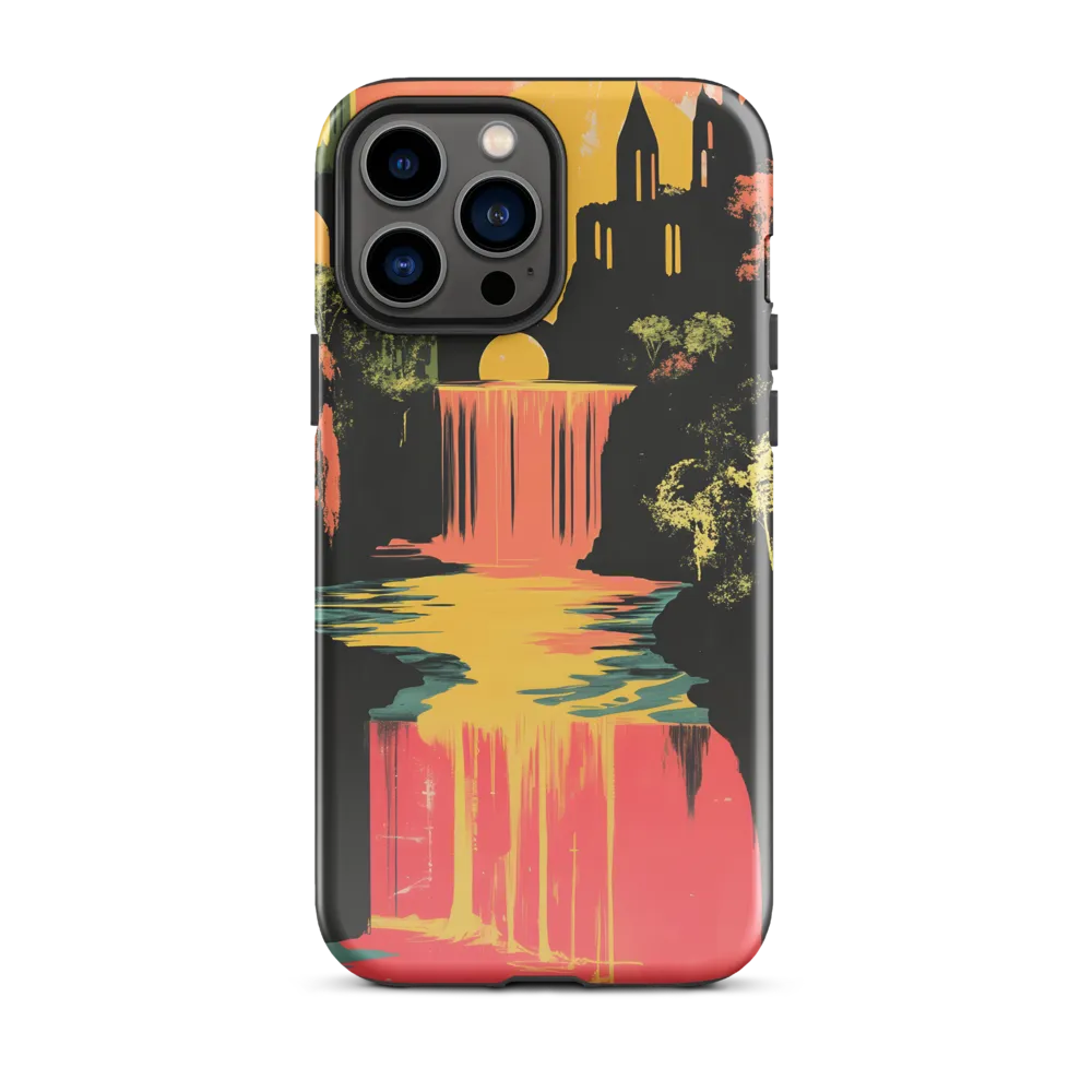 Elysian Echoes: A Surreal Reflections | Phone Case |  13 Pro Max | Tough Case | Glossy