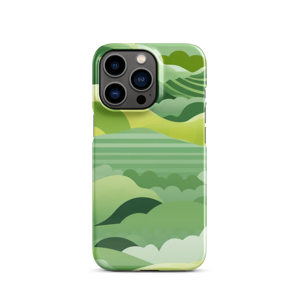 Tranquility in Green Waves