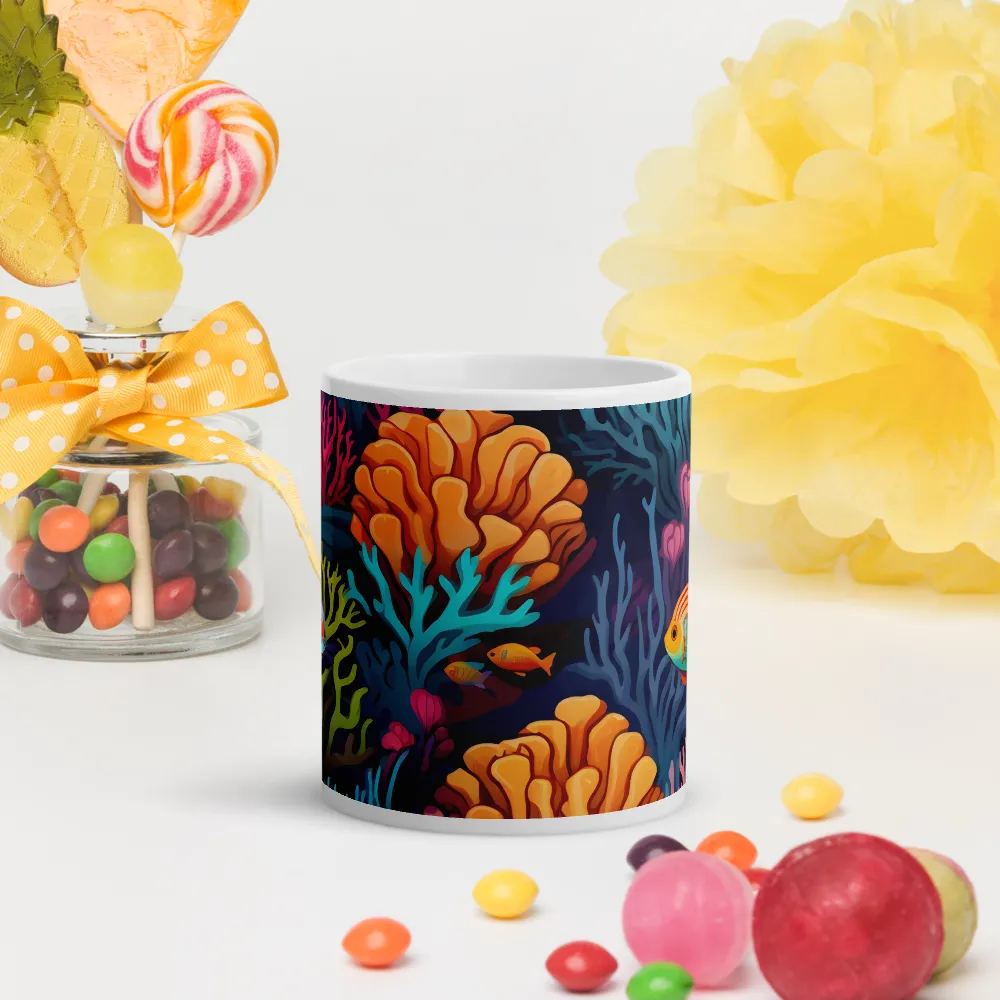 Underwater Harmony: A Coral Reef Wonderland | Mugs | Multiple Sizes & Colors