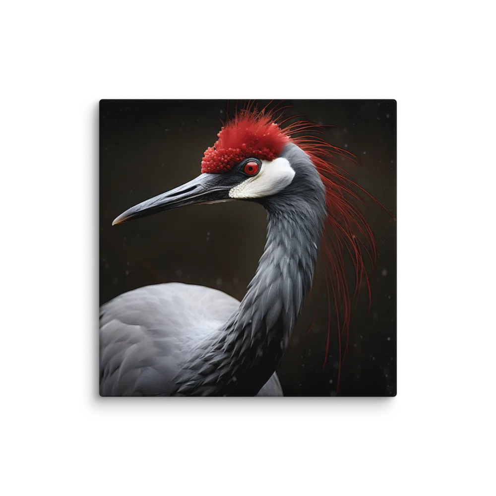 Ember-Crested Elegance | Canvas | 28″×28″