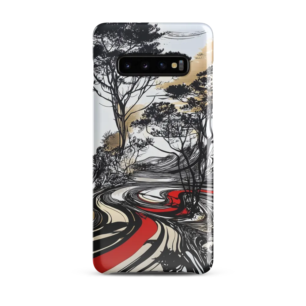 Serenity in Motion | Phone Case |  S10 Plus | Snap Case | Glossy