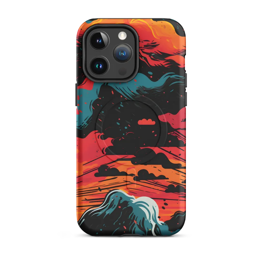 Ethereal Twilight: A Dramatic Landscape in Motion