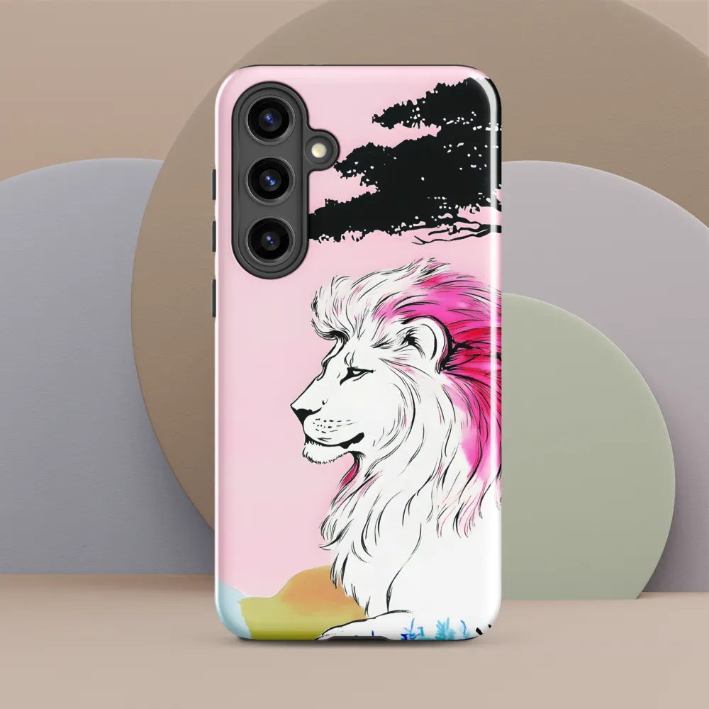 Serene Majesty: A Lion's Profile
