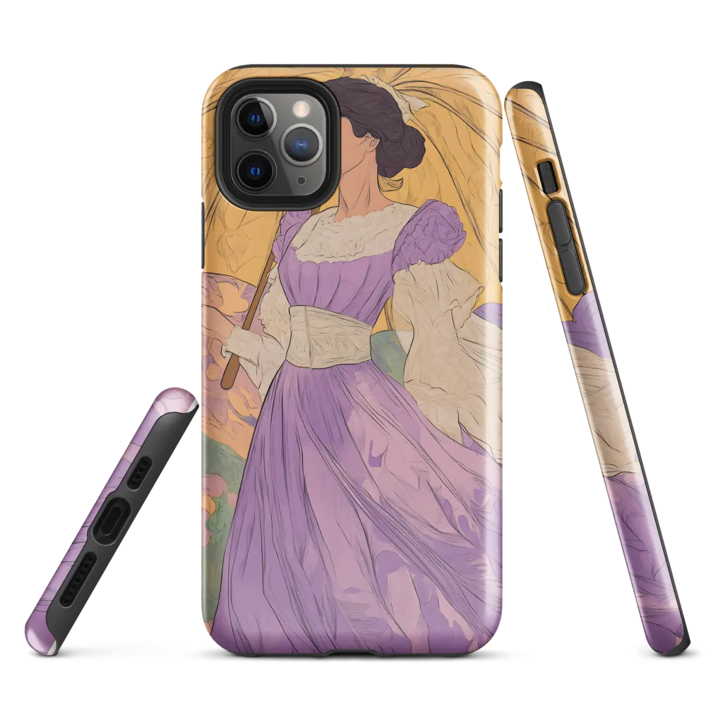 Elegance Under the Umbrella | Phone Case |  11 Pro Max | Tough Case | Glossy