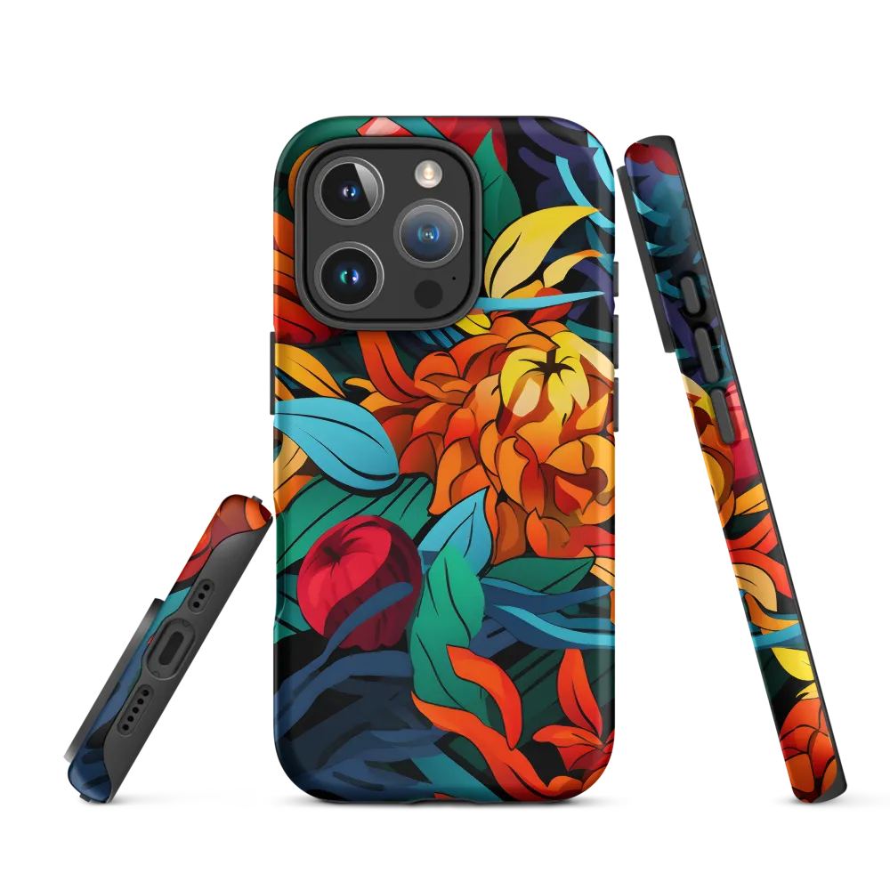 Tropical Harmony | Phone Case |  16 Pro | Tough Case | Matte