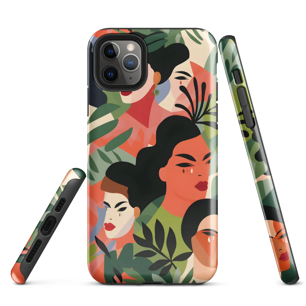 Harmony of Nature and Femininity | Phone Case |  11 Pro Max | Tough Case | Glossy