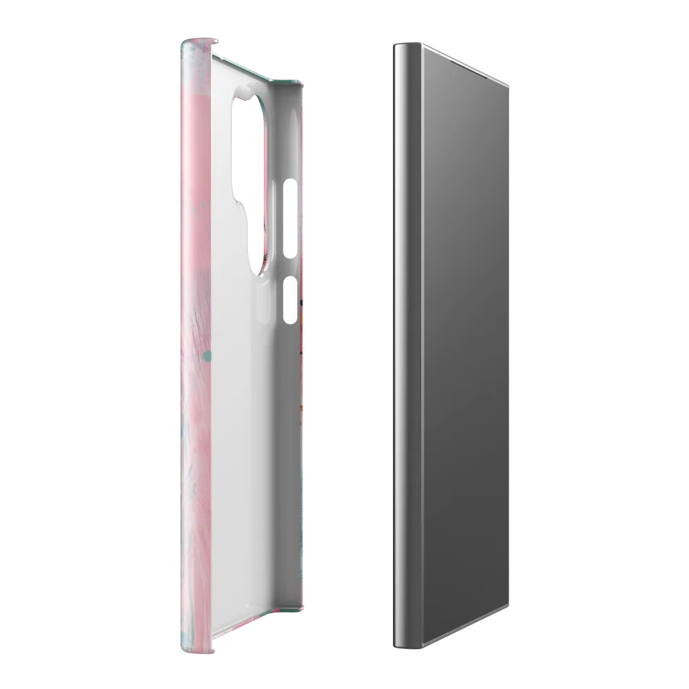 Dreamy Serenity: A Contemporary Portrait | Phone Case |  S24 Ultra | Snap Case | Glossy