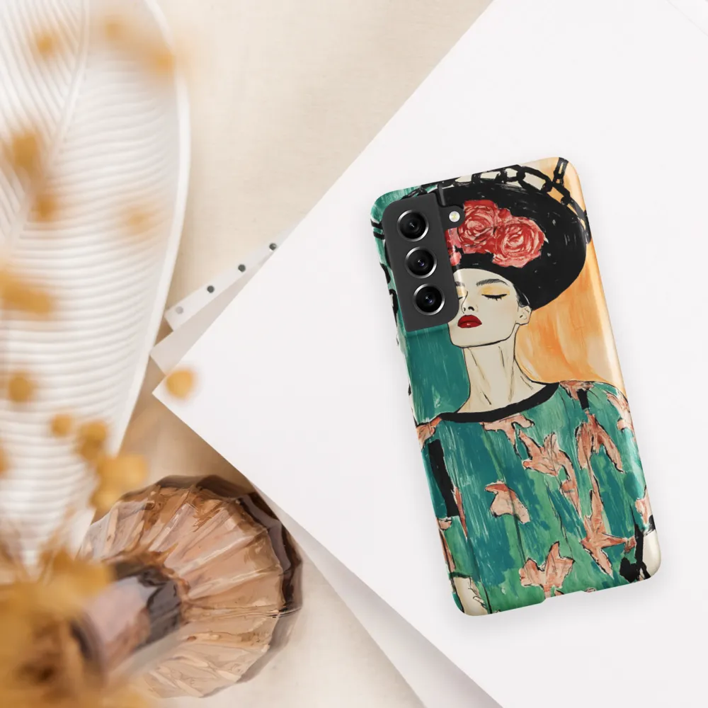 Portrait of Elegance | Phone Case |  S21 FE | Snap Case | Matte