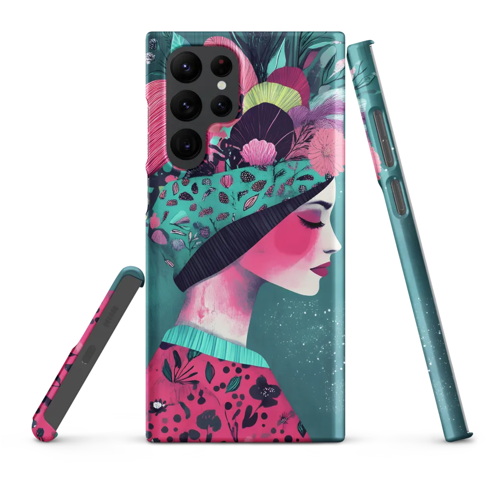 Whimsical Floral Portrait