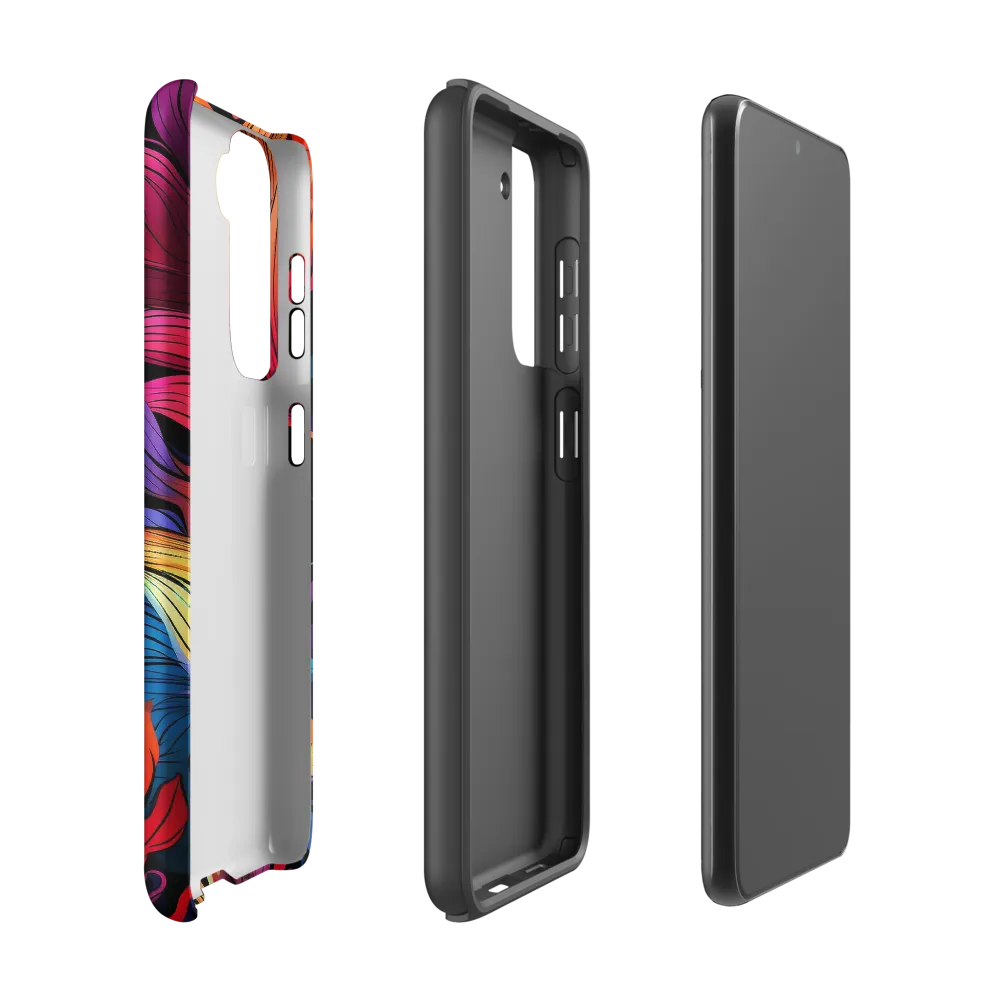 Floral Symphony | Phone Case |  S21 | Tough Case | Matte