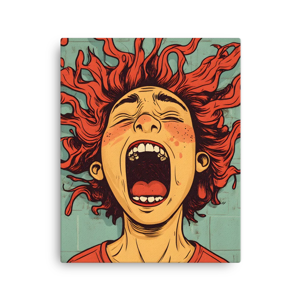 Fury Unleashed | Thin Canvas | 16″×20″
