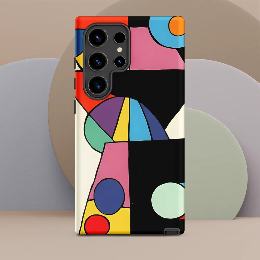 The Play of Shapes | Phone Case |  S24 Ultra | Tough Case | Matte