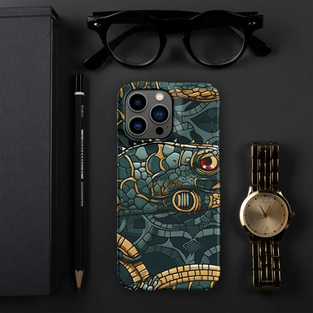 Lizards of Abstraction | Phone Case |  14 Pro Max | Snap Case | Matte