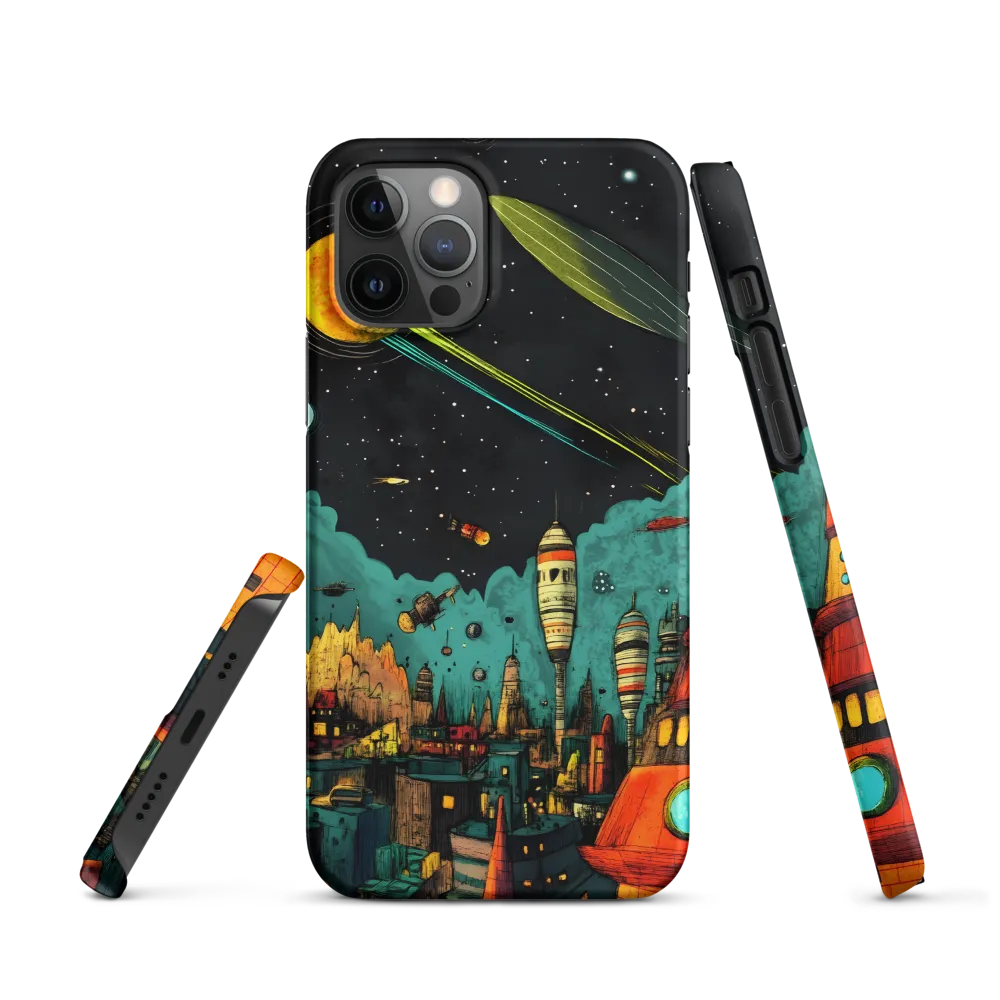 Galactic Cityscape: A Journey Through Imagination