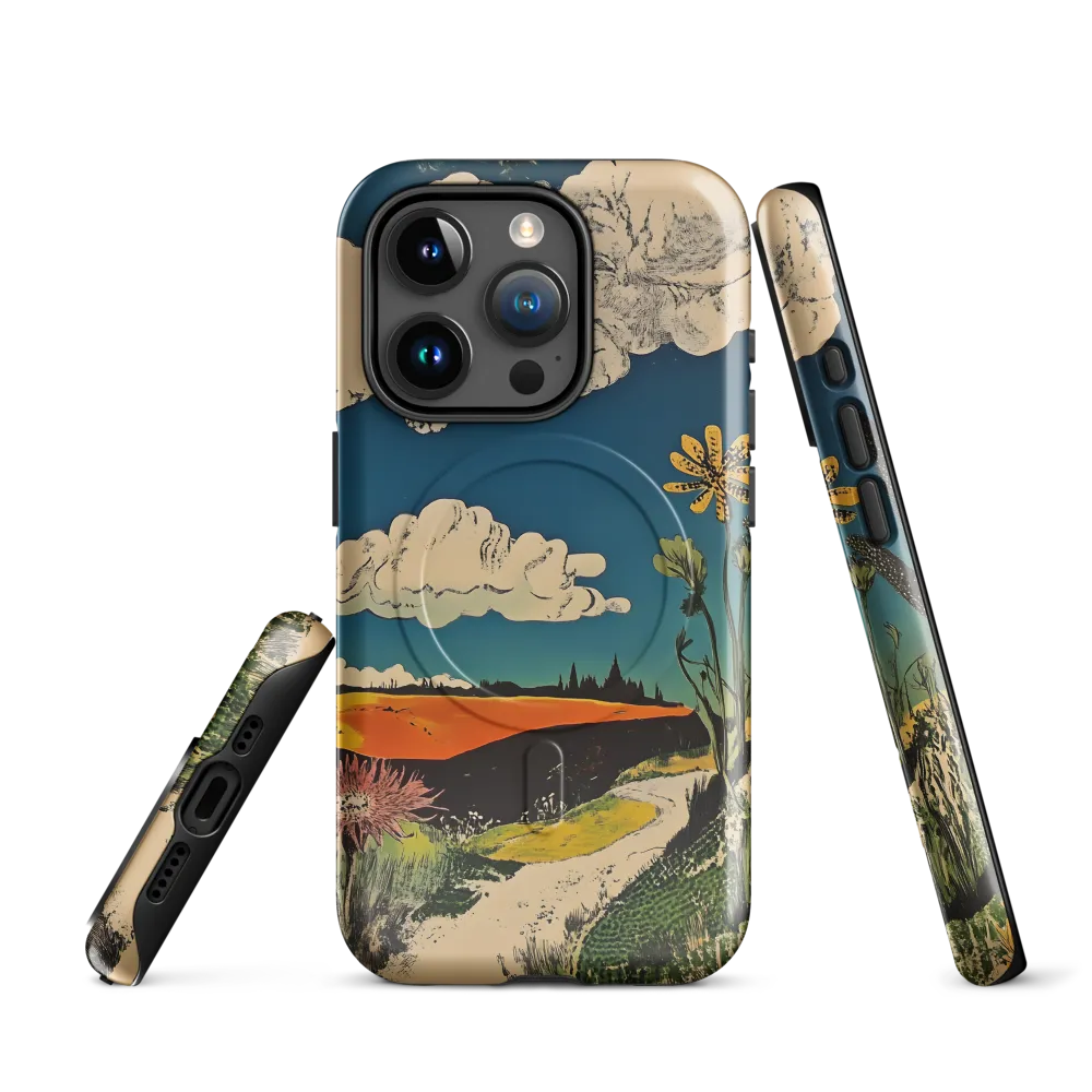 Surreal Blooming Landscape