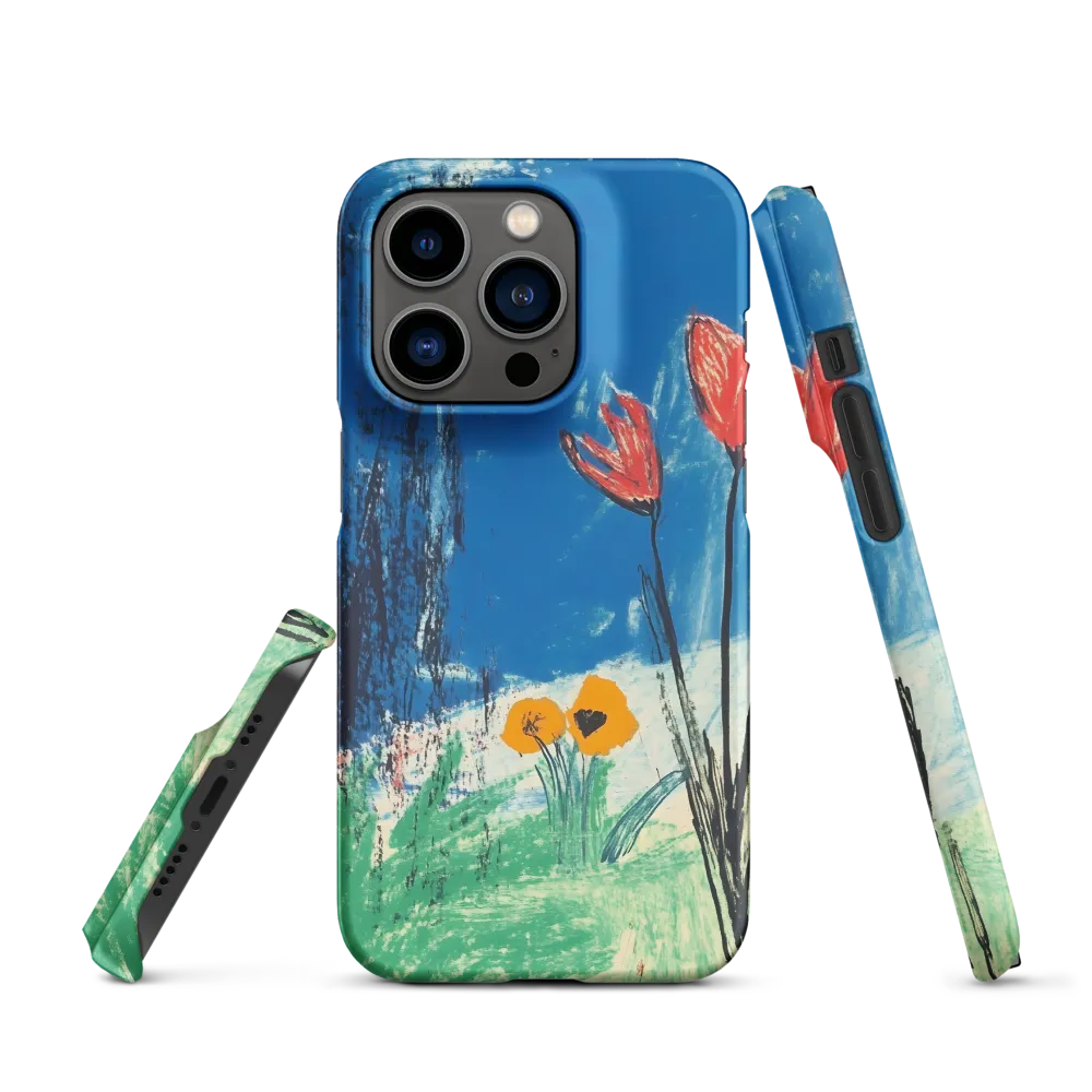 Joyful Blossoms in Blue