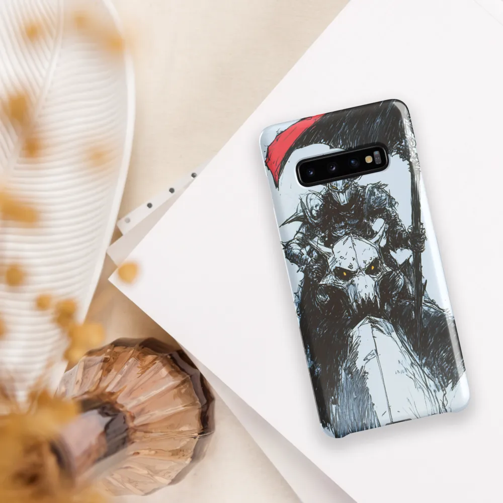 Knight of Shadows | Phone Case |  S10 Plus | Snap Case | Glossy