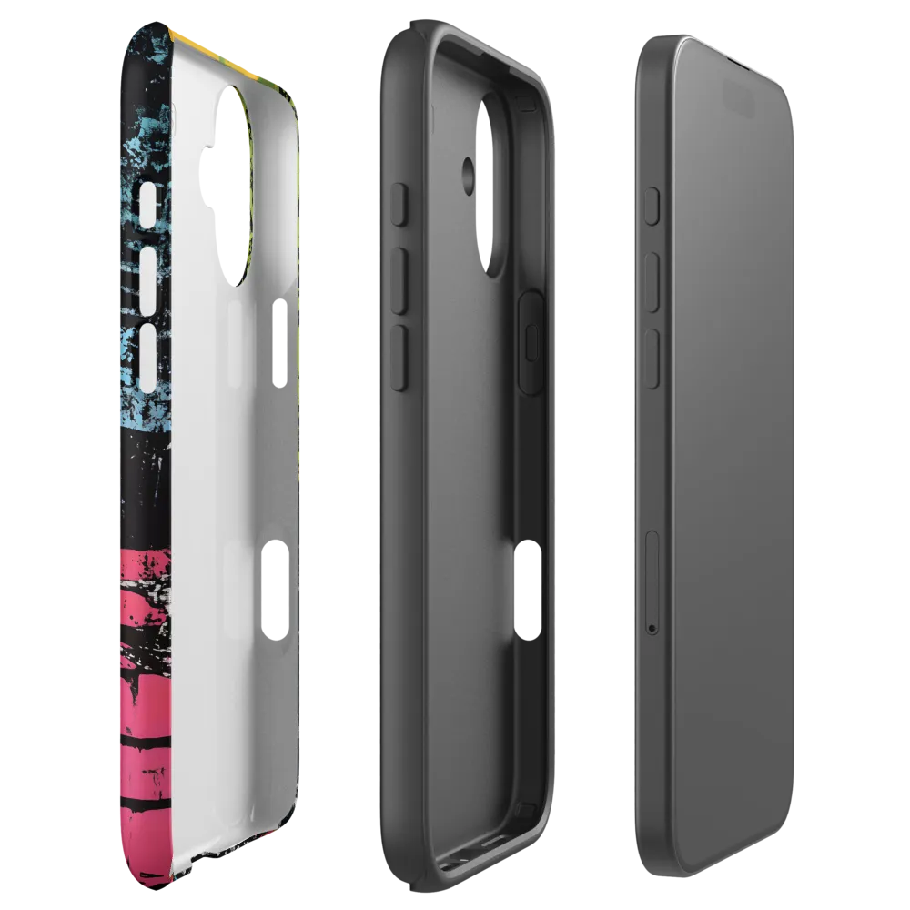 Urban Solitude: A Graffiti Journey | Phone Case |  16 Plus | Tough Case | Matte