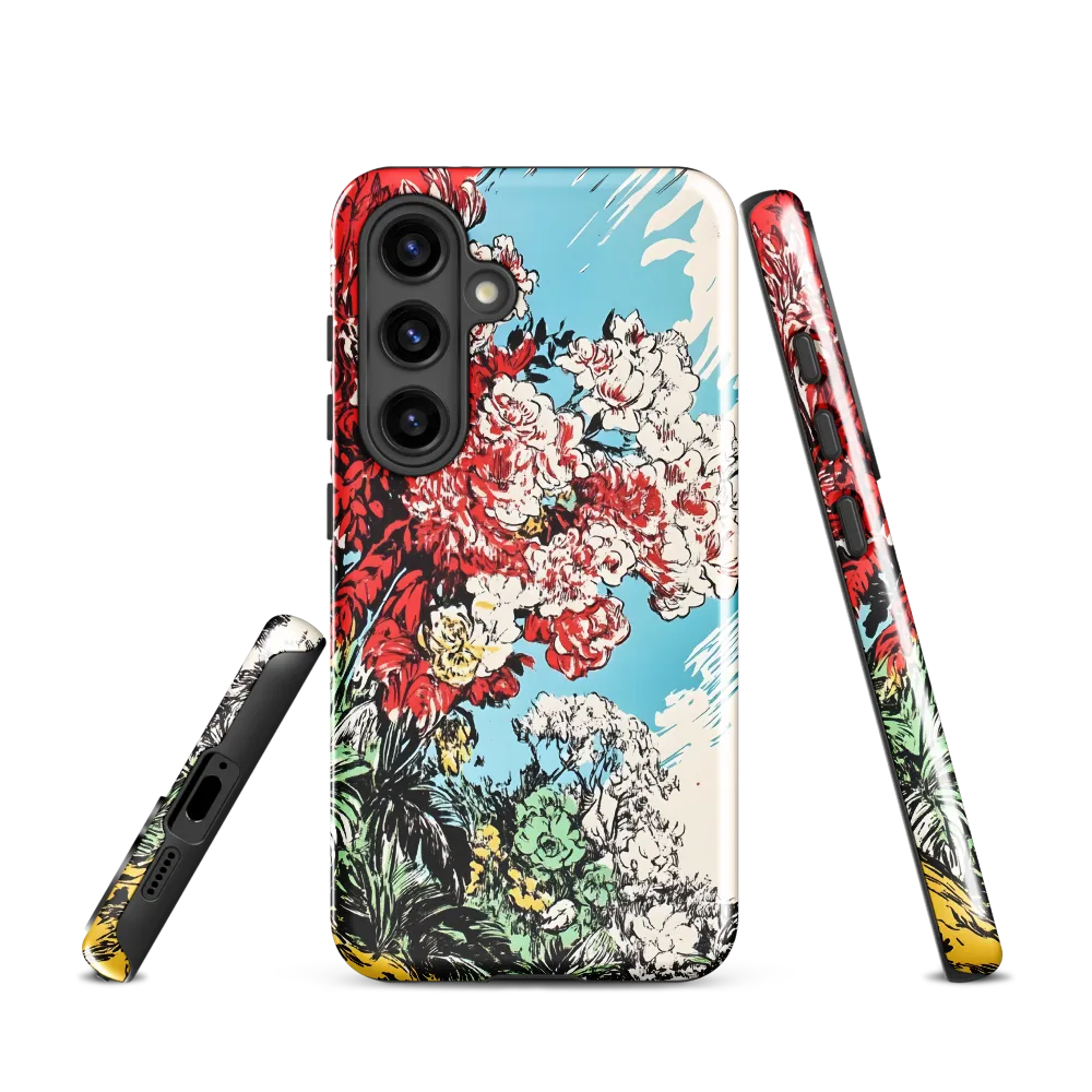 Floral Symphony in Bold Colors