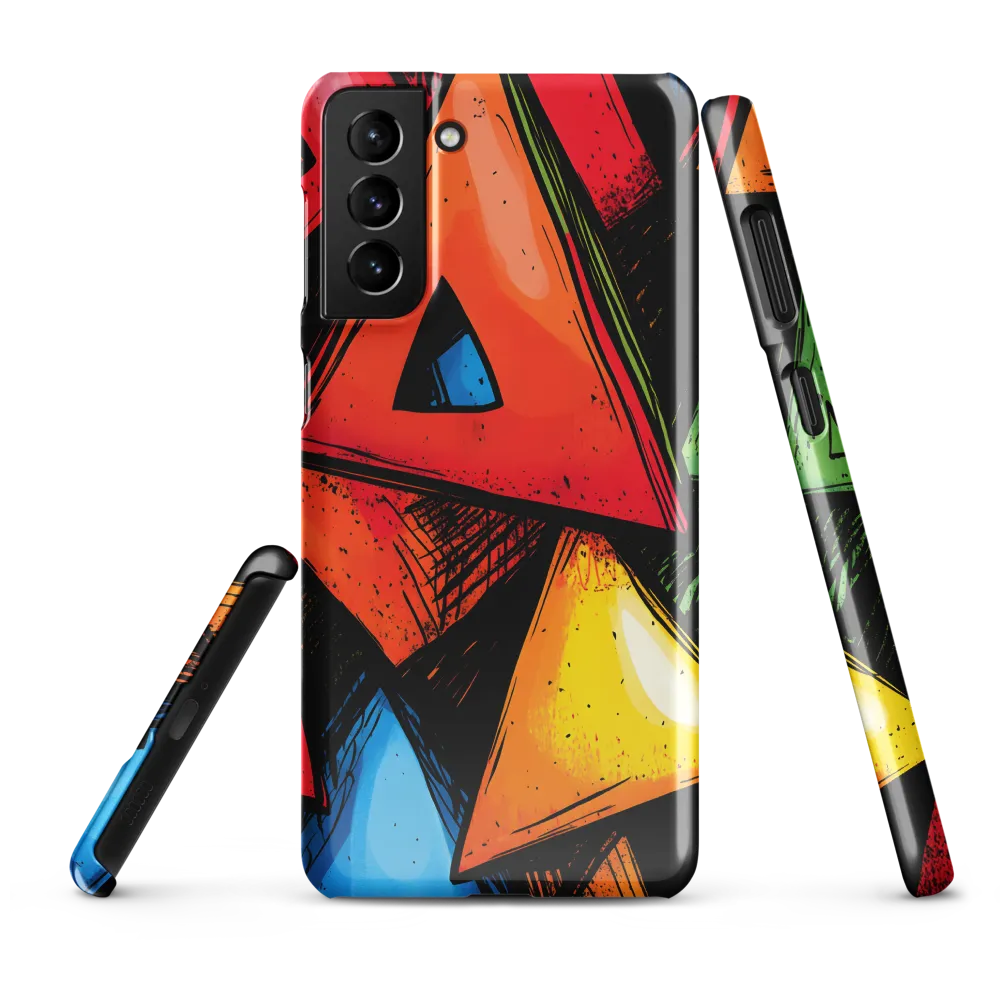 Vibrant Triangles in Abstract Harmony