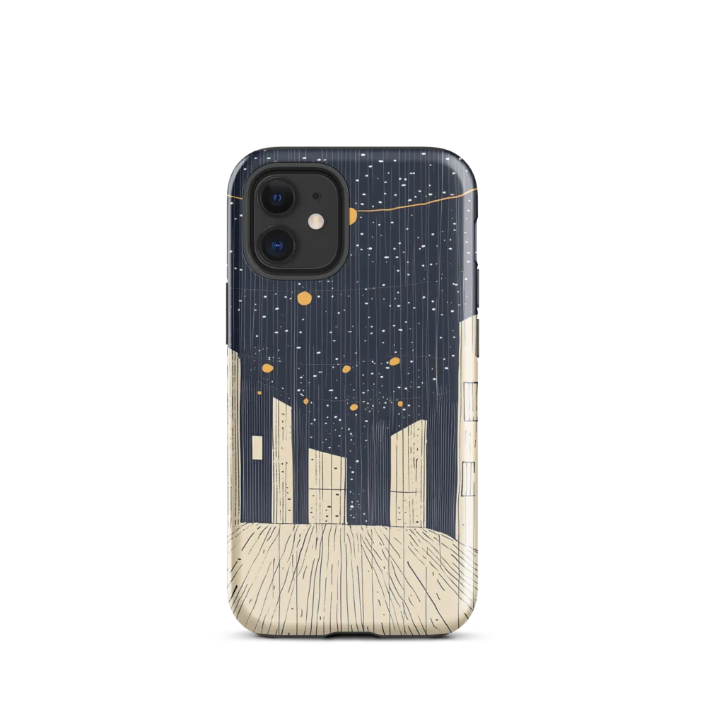 Under the Starry Canvas | Phone Case |  12 mini | Tough Case | Glossy