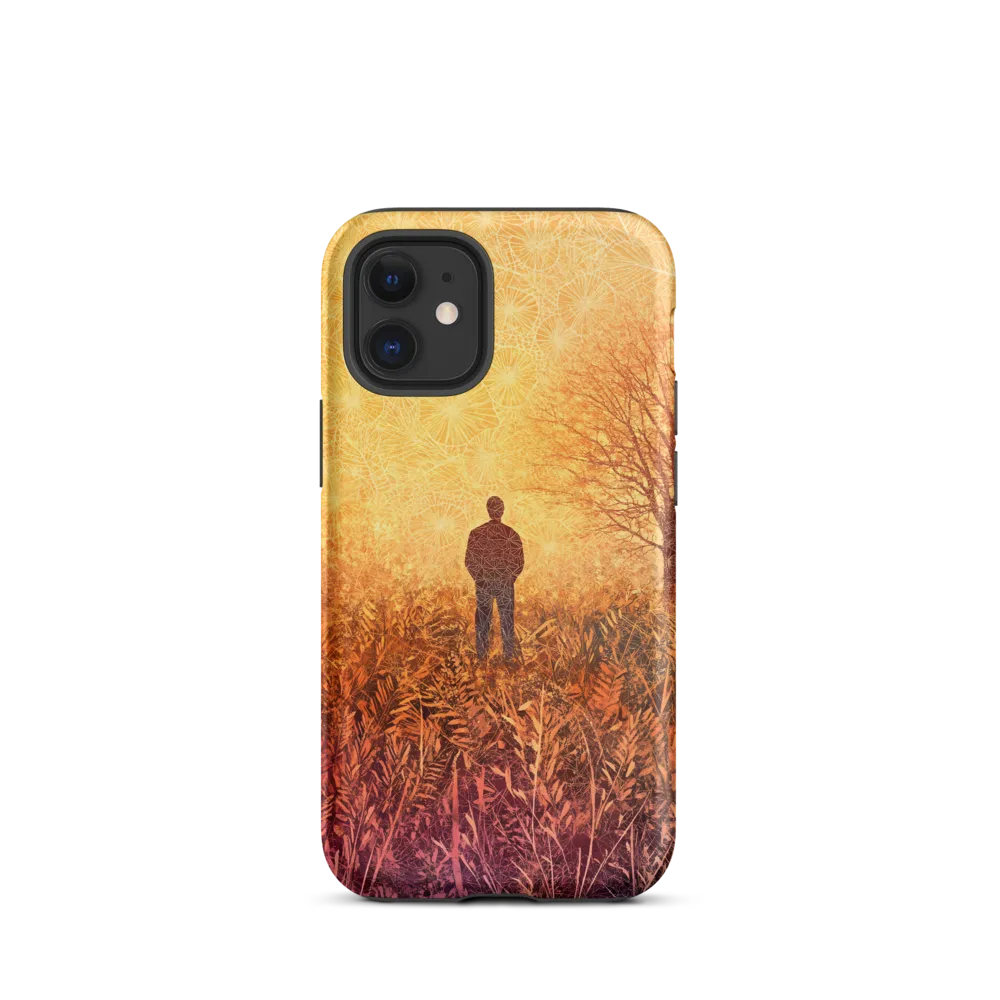 Contemplation in a Surreal Landscape