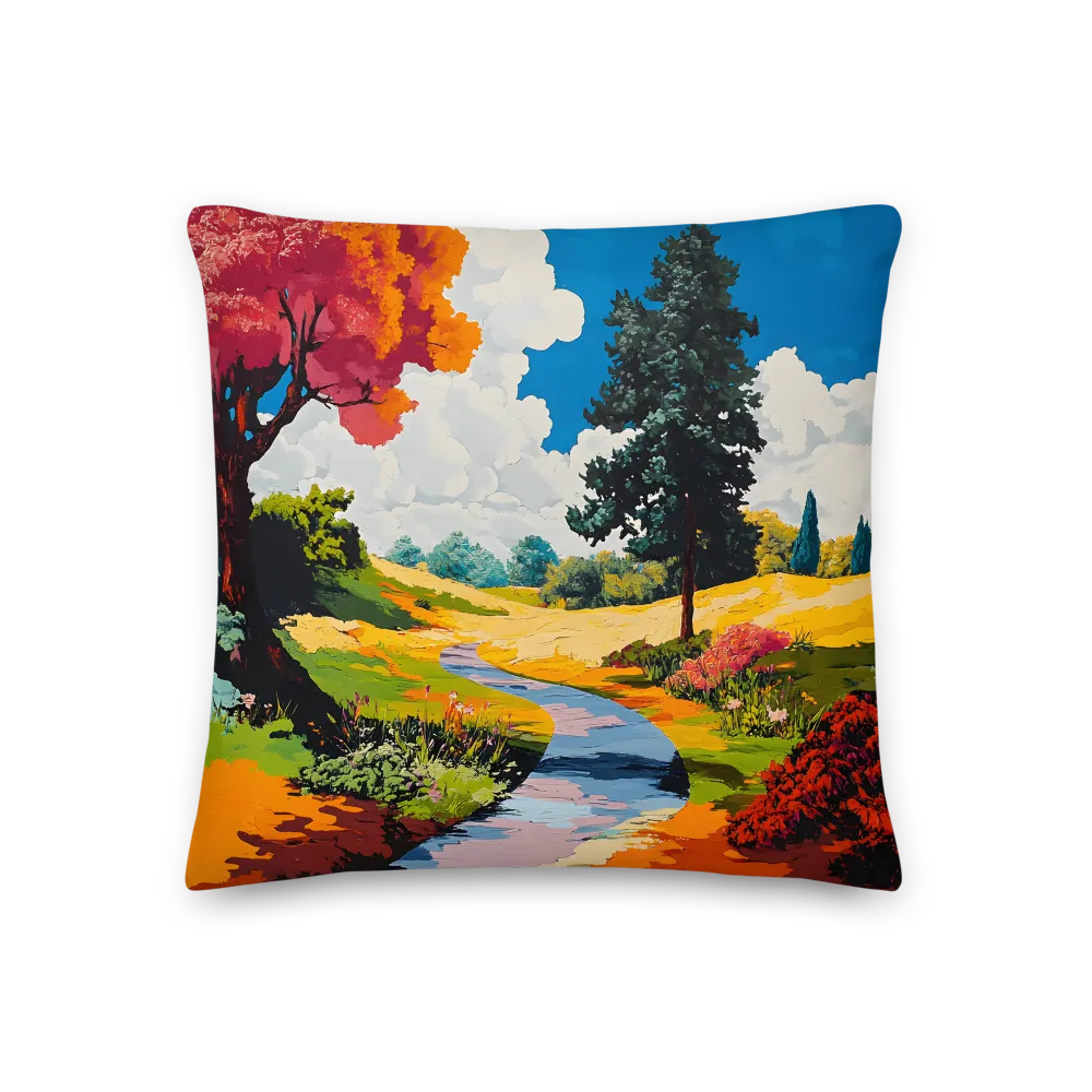 Vibrant Serenity | Pillow | 18″×18″