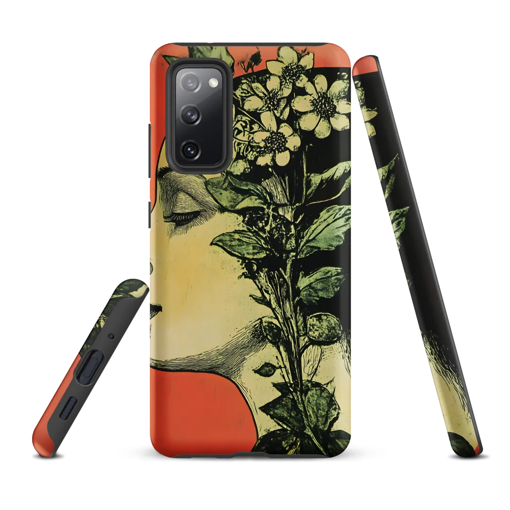 Coral Profile with Botanical Infill