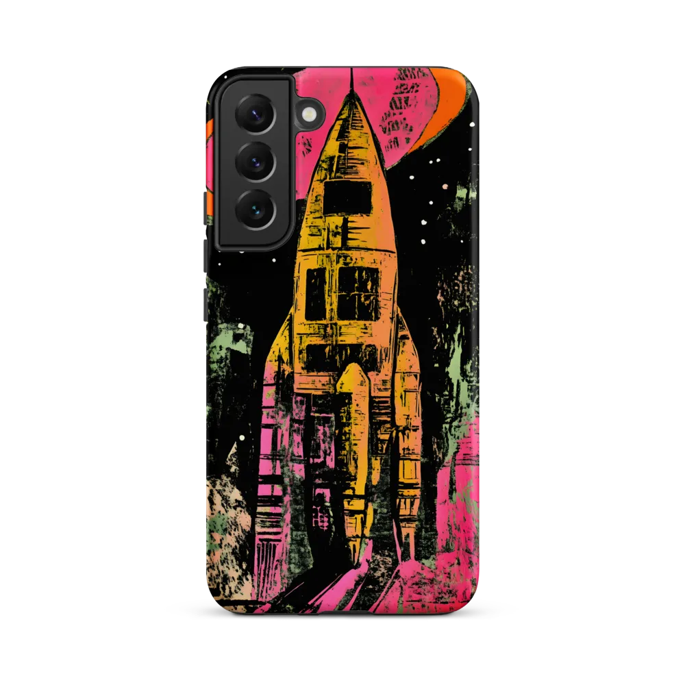 Cosmic Voyage: A Surreal Rocket Adventure
