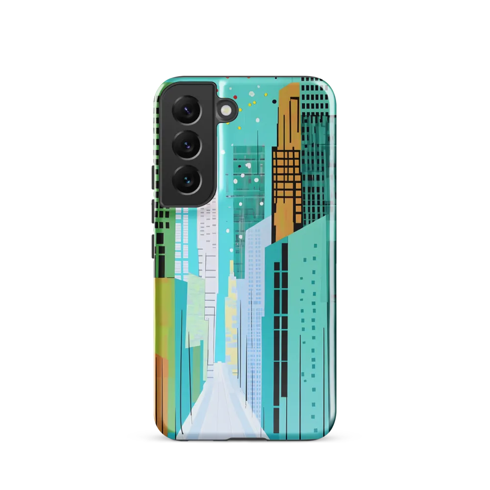 Urban Symphony in Turquoise