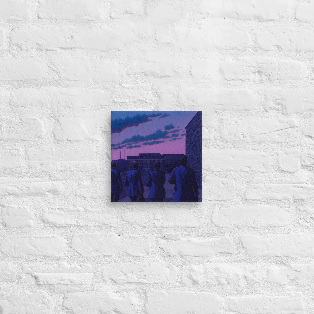 The Twilight Stroll | Canvas | 10″×10″