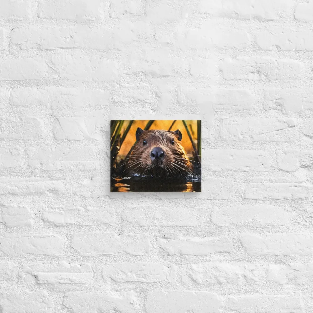 Beaver Serenity: A Natural Portrait