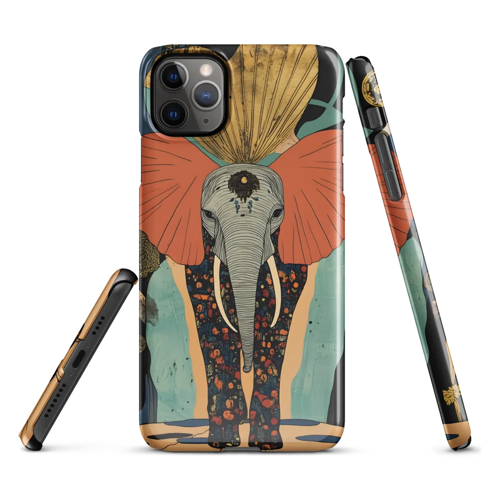 Whimsical Majesty: The Elephant of Dreams | Phone Case |  11 Pro Max | Snap Case | Glossy