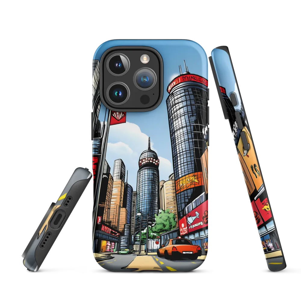 Urban Pulse: A Comic Cityscape