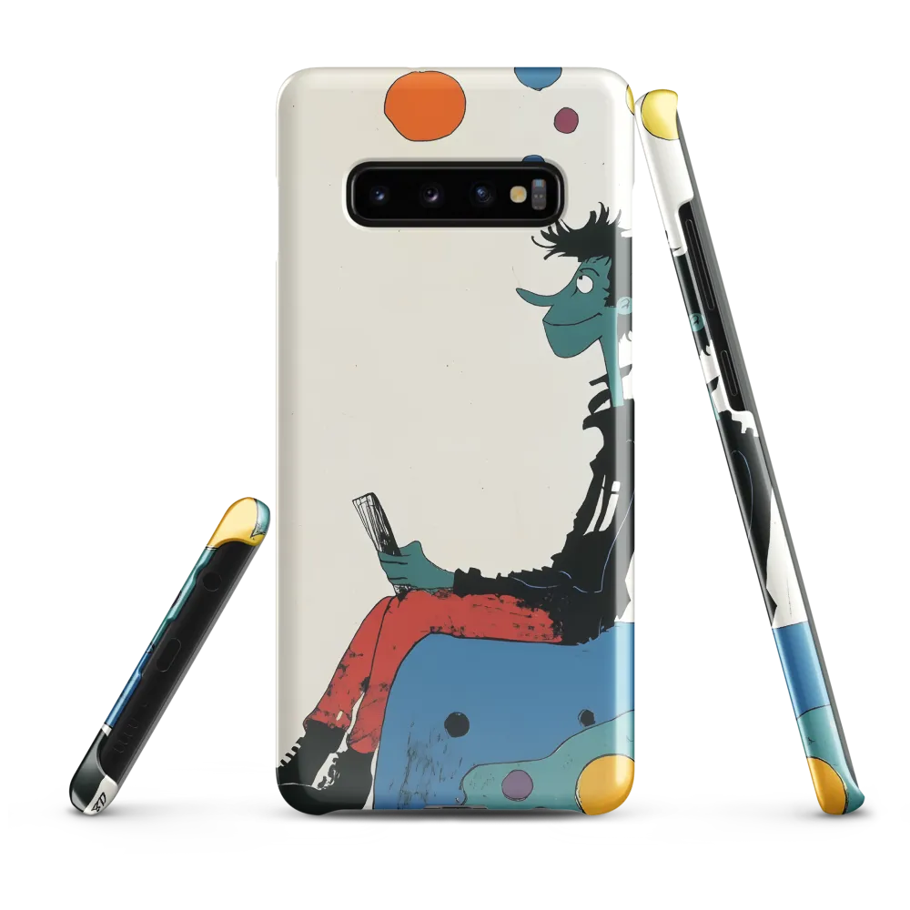 Contemplative Thoughts | Phone Case |  S10 Plus | Snap Case | Glossy