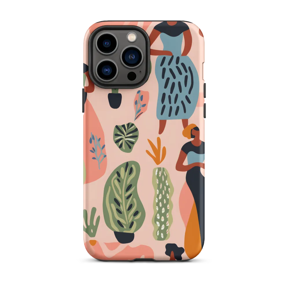 Harmony of Nature and Femininity | Phone Case |  13 Pro Max | Tough Case | Matte