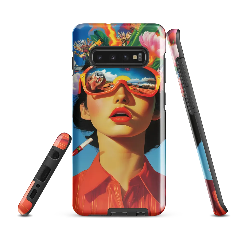 Reflections of Whimsy | Phone Case |  S10 Plus | Tough Case | Glossy