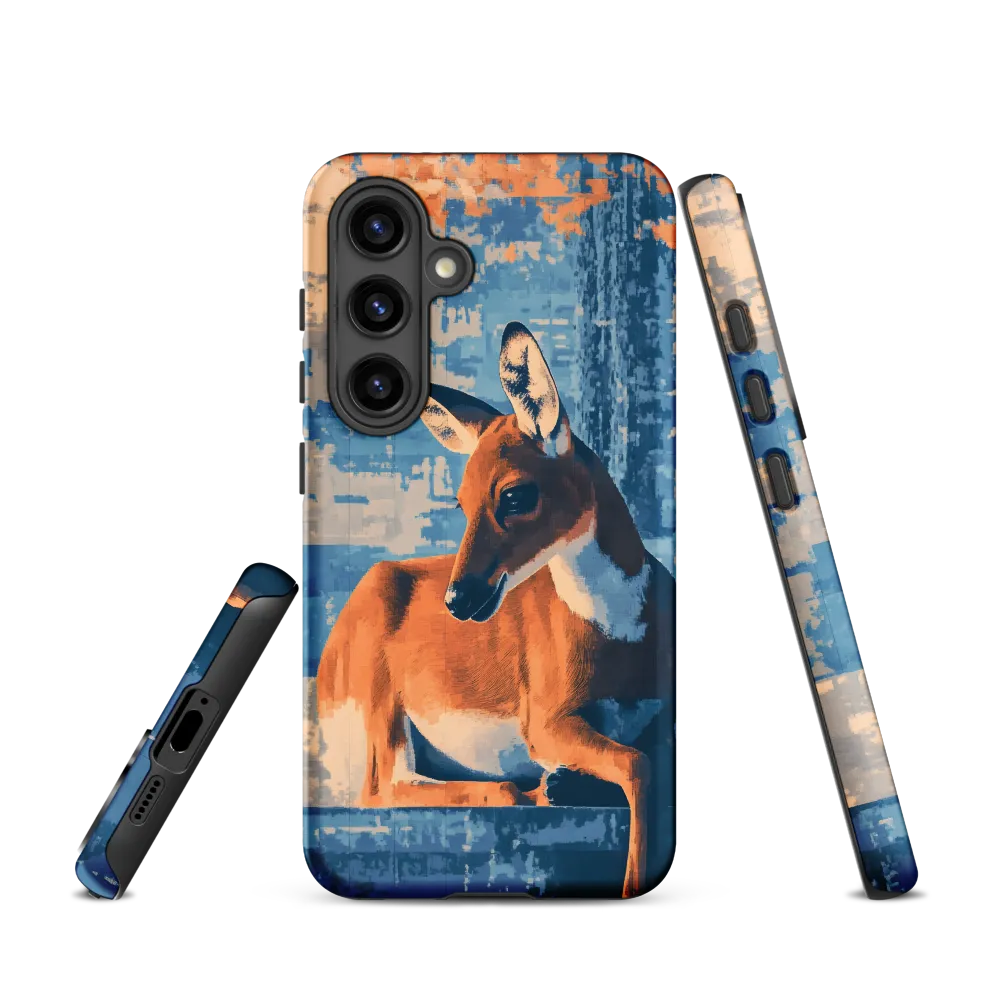 Serenity in Color: The Reclining Deer | Phone Case |  S24 | Tough Case | Matte