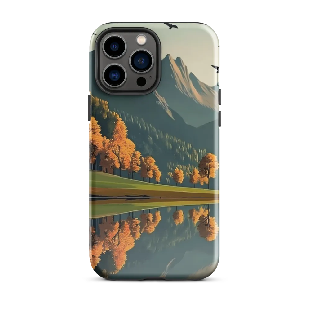 Reflections of Autumn | Phone Case |  13 Pro Max | Tough Case | Glossy