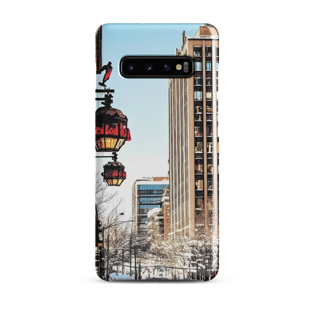 Winter's Urban Embrace | Phone Case |  S10 Plus | Snap Case | Glossy