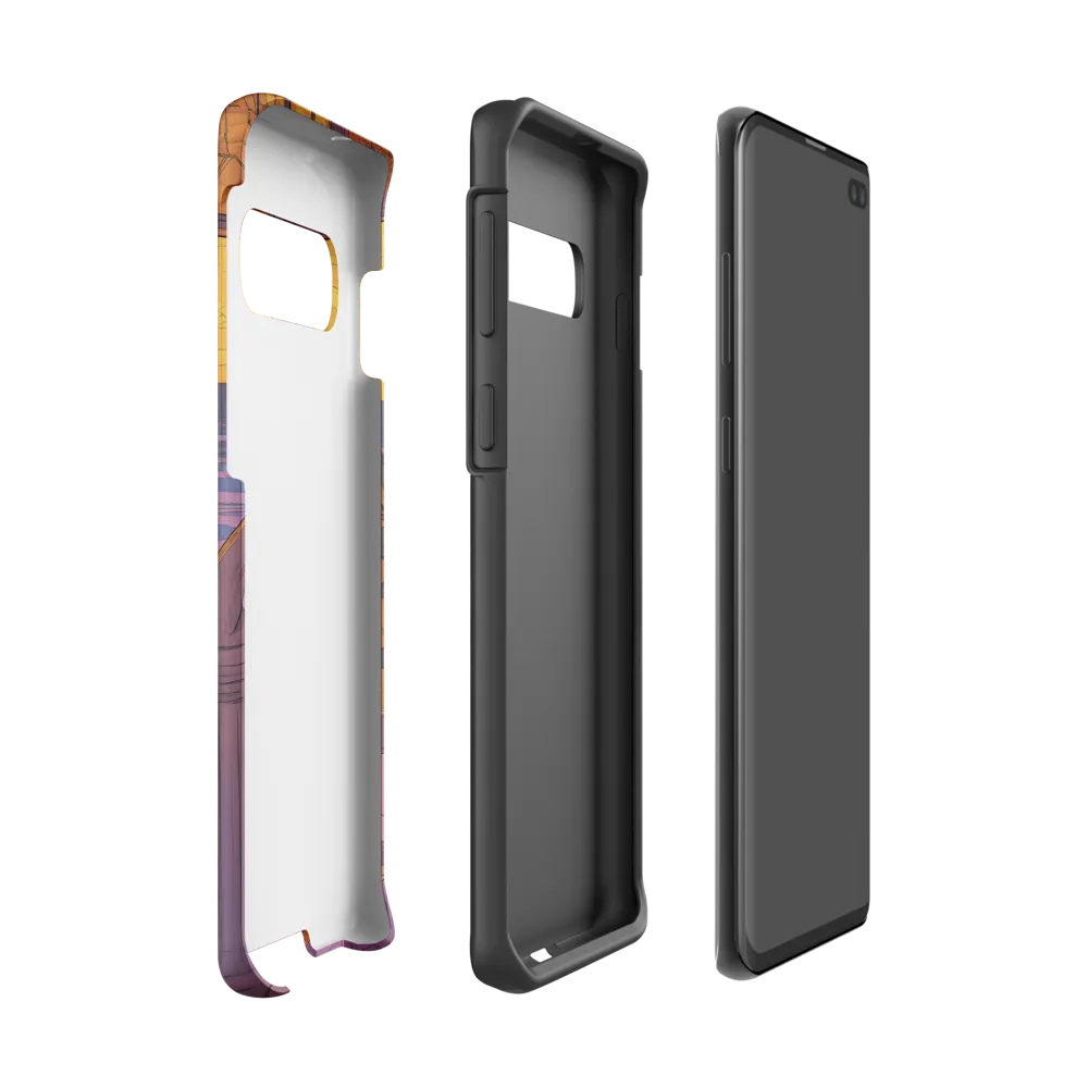 Whispers of the Sunset | Phone Case |  S10 | Tough Case | Matte