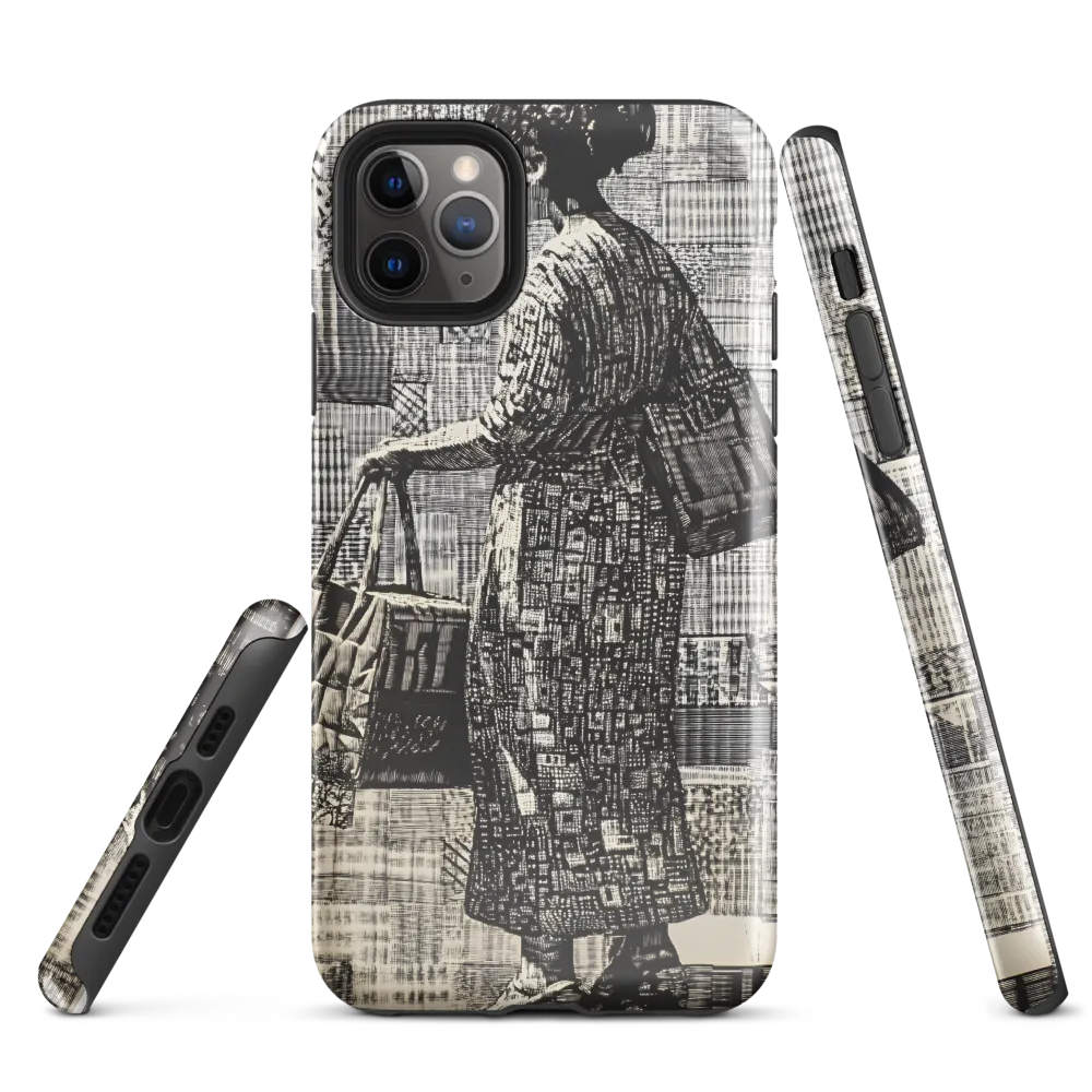 Urban Reflections: A Shopping Narrative | Phone Case |  11 Pro Max | Tough Case | Glossy