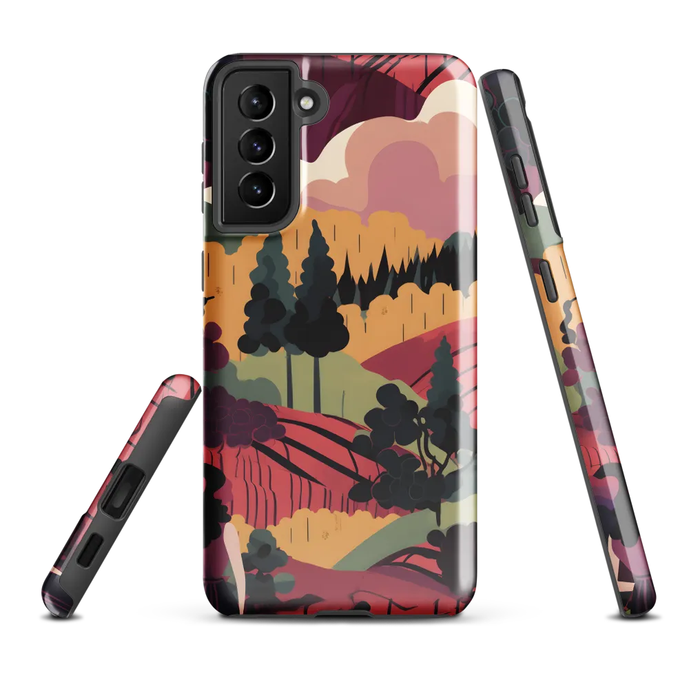 Harmonious Landscapes | Phone Case |  S21 Plus | Tough Case | Glossy