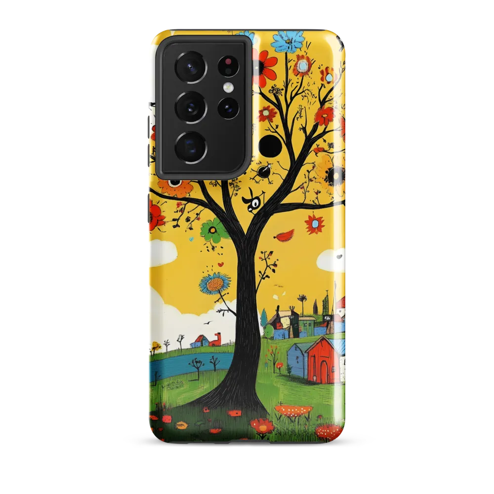 Whimsical Blooms of Life | Phone Case |  S21 Ultra | Tough Case | Glossy